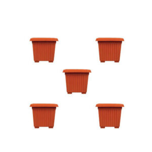 It seems like you're referring to a specific product, possibly a set of square flower pots labeled as "Set No 5." These types of sets typically include a number of pots designed...