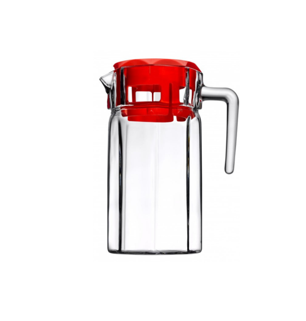 It seems like you're referring to a specific product: the PB Kosem Glass Water Jug with Lid, which has a capacity of 1.25 liters and a model or item number 43214. The mention of...