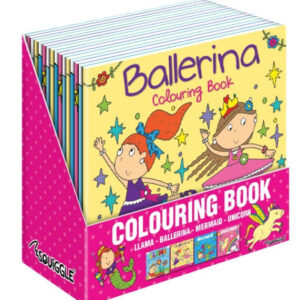 It seems you are referring to a product description for a girls' coloring book. The book is likely sized at 21 x 21 cm and comes with assorted designs, which means there are...