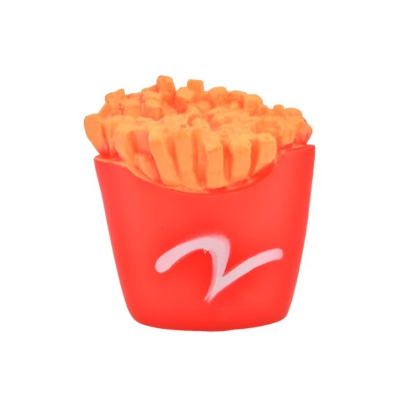 It seems you're referring to a pet dog toy designed to resemble potato French fries, made from squeaky silicone material. The model or product number is 4301, and it's available...