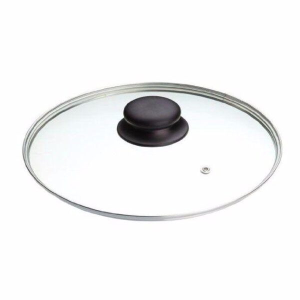 It sounds like you are referring to a 32 cm clear glass pan lid with a knob, specifically a replacement lid for a pan. The model or item number appears to be 0790 A. If you're...