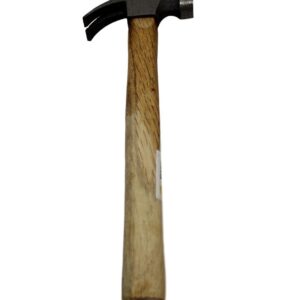 It sounds like you are referring to a product description for a hammer. The description suggests the hammer has a metal head and a wooden handle, with a total length of 29 cm....