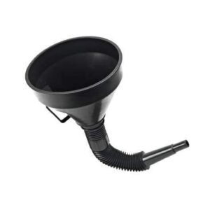 It sounds like you're describing a specific product, likely available for purchase online or in auto parts stores. The "Black Detachable Large Flexible Neck Oil Funnel" is...