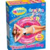 It sounds like you're referring to a giant inflatable donut-shaped swimming pool ring with a diameter of 118 cm. This is likely a fun and colorful pool accessory designed for...