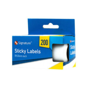 It sounds like you're referring to a pack of 200 sticky labels. These labels are typically used for organizing, labeling, or identifying items in various settings such as...