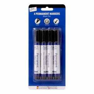 It sounds like you're referring to a pack of black permanent markers with a chisel tip. These types of markers are commonly used for writing or drawing on various surfaces. The...