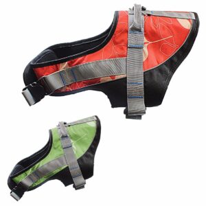 It sounds like you're referring to a product listing for a pet dog harness. This harness is adjustable and comes in various sizes ranging from Small (S) to Extra Large (XL). It...