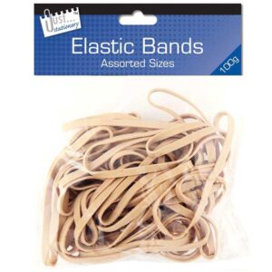 It sounds like you're referring to a product listing for Original Elastic Bands, with each pack weighing 100 grams, and sold in a case of 12 packs. If you're considering...