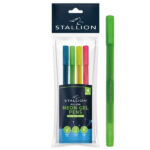It sounds like you're referring to a set of neon gel ink pens with multiple colors, including red, orange, yellow, green, and blue. The product code appears to be P3059, and it...