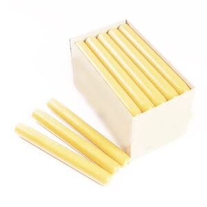 Ivory Dinner Candles, Set of 25