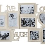Ivory Picture Frame - Live Love Laugh