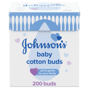 Johnson's 200-Count Cotton Swabs