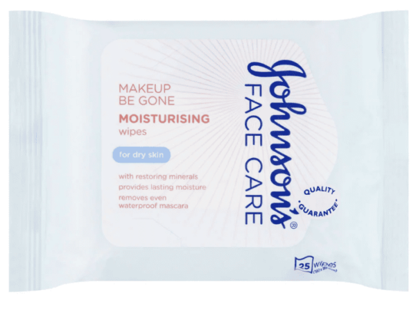 Johnson's 25-Pack Moisturizing Makeup Wipes