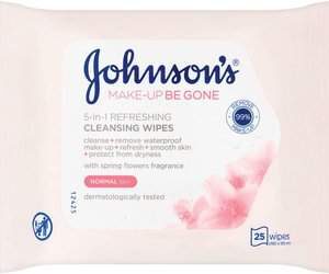 Johnson's 25-Pack Refreshing Makeup Wipes