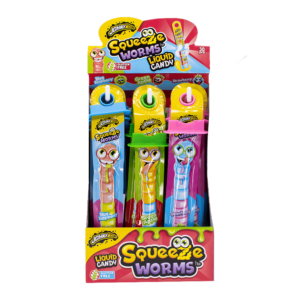 Johny Bee Liquid Candy Squeeze Worms, 23g