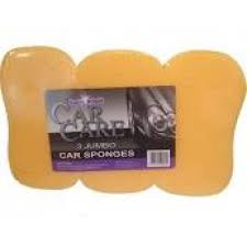 Jumbo Car Sponges 3 Pack - Case