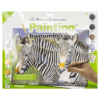 Junior Large Paint By Numbers - Grevy's Zebra