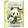 Junior Paint By Numbers Kit - Small Panda & Baby