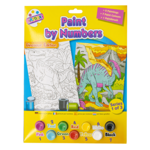 Junior Paint By Numbers Set with 3 Designs