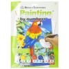 Junior Small Paint By Numbers - Scarlet Macaw