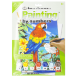 Junior Small Paint By Numbers - Scarlet Macaw