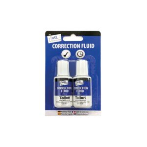 JUST STATIONERY 13ML CORRECTION FLUID, PACK OF 2