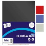 Just Stationery A4 Display Book with 20 Pockets