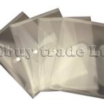 JUST STATIONERY A5 Plastic Document Wallets - Pack of 6