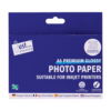 Just Stationery A6 6x4'' Photo Paper Pack - 25 Sheets