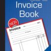 JUST STATIONERY INVOICE BOOK, 40 PAGES