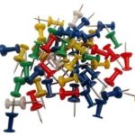 JUST STATIONERY PUSH PIN HANGING BOX (50 COUNT)