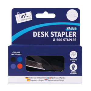 Just Stationery Stapler Including 500 No. 26/6 Staples