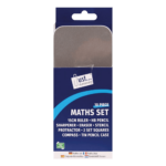 Just Stationery Tin-Encased 10-Piece Math Set