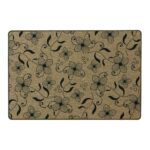JVL Elegance Indoor Floral Mat, 75cm x 50cm