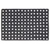 JVL Heavy Duty Rubber Ring Outdoor Entry Mat, 40 x 60 cm