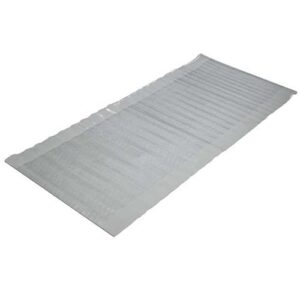 JVL Transparent Heavy-Duty Vinyl Carpet Protector Runner, 68 x 150 cm