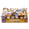 Keeleco Mini Adoptable World 10cm - Set of 12 Assorted CDU