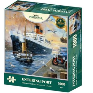 Kevin Walsh Nostalgia 'Entering Port' 1000-Piece Jigsaw Puzzle