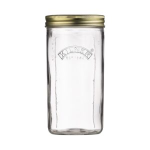 KILNER 1 LITER WIDE MOUTH PRESERVING JAR