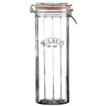 Kilner 2.2 Liter Faceted Clip-Top Jar