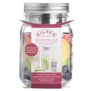 KILNER 500ML SNACK AND LUNCH JAR FOR ON-THE-GO