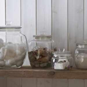 KILNER 850ML UNIVERSAL GLASS STORAGE JAR WITH PUSH TOP