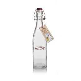 KILNER CLEAR CLIP-TOP PRESERVING BOTTLE 0.55 LITER