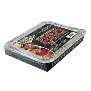 KINGFISHER BBQ TIME SINGLE-USE INSTANT GRILL