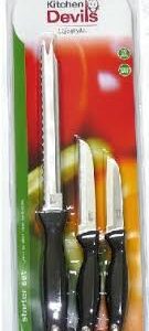 KITCHEN DEVILS LIFESTYLE BEGINNER KNIFE SET