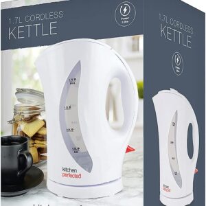 KITCHEN PERFECTED 1.7L 2000W CORDLESS ELECTRIC KETTLE