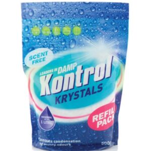 KONTROL KRYSTALS Unscented Moisture Absorber Refill Crystals 500g