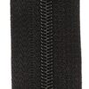 KORBOND 12CM BLACK NYLON ZIPPER