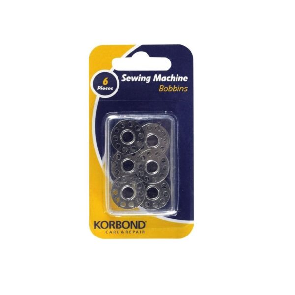 KORBOND Sewing Machine Bobbins - Set of 6