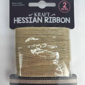 Kraft Hessian Gift Wrapping Ribbon String, 2 Meters